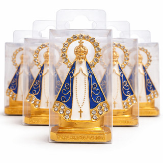 Nossa Senhora Aparecida Kit 10 Painel de Carro Dupla Face