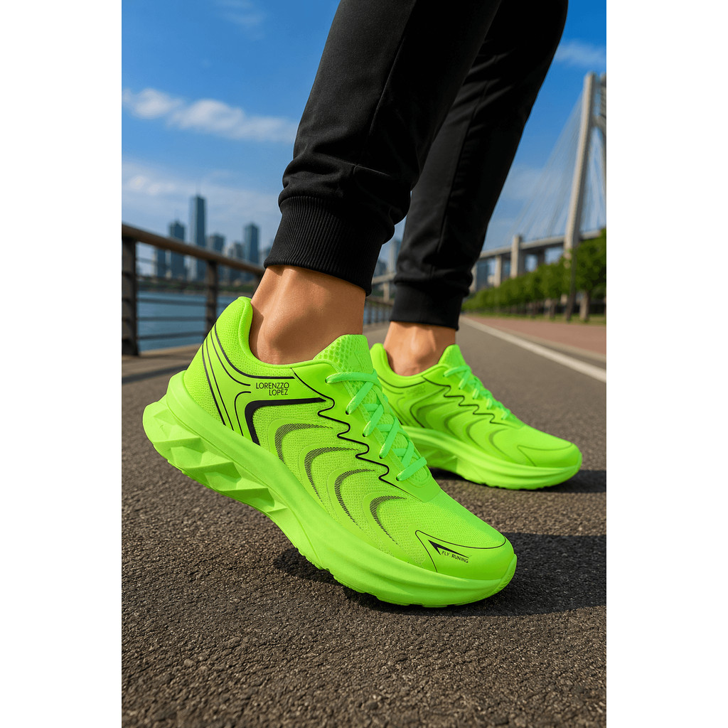 Tênis Masculino Academia Corrida Ultra Leve Com Amortecimento Premium Dia a Dia Treino Fitness Macio