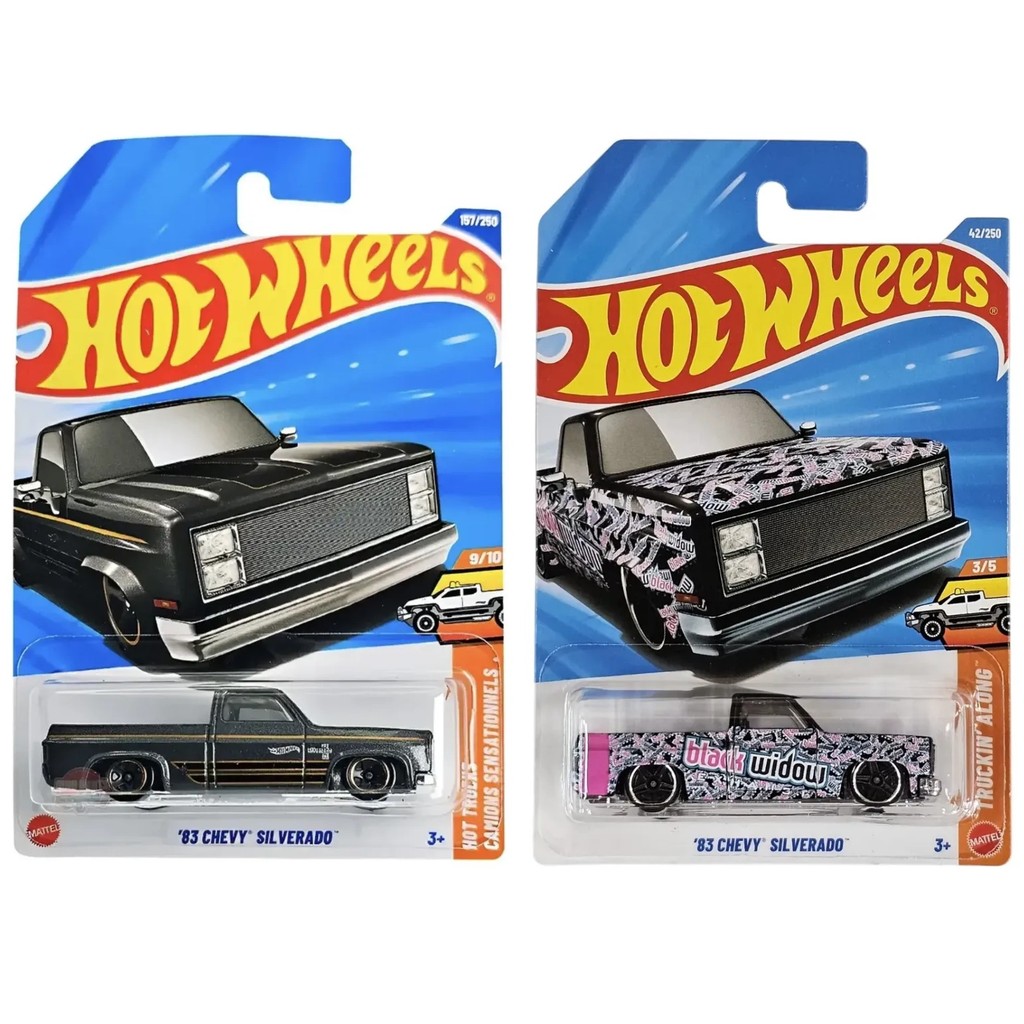 83 Chevy Silverado Caminhonete Pick-up Picape Hot Wheels