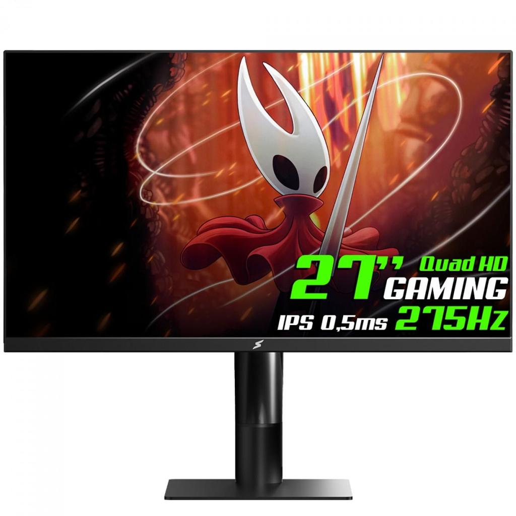 Monitor Gamer SuperFrame Orbit Plus V2, 27 Pol, Quad HD, 275Hz, IPS, 0.5ms, Preto