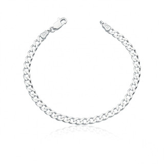Pulseira Masculina Grumet 6mm Prata 925