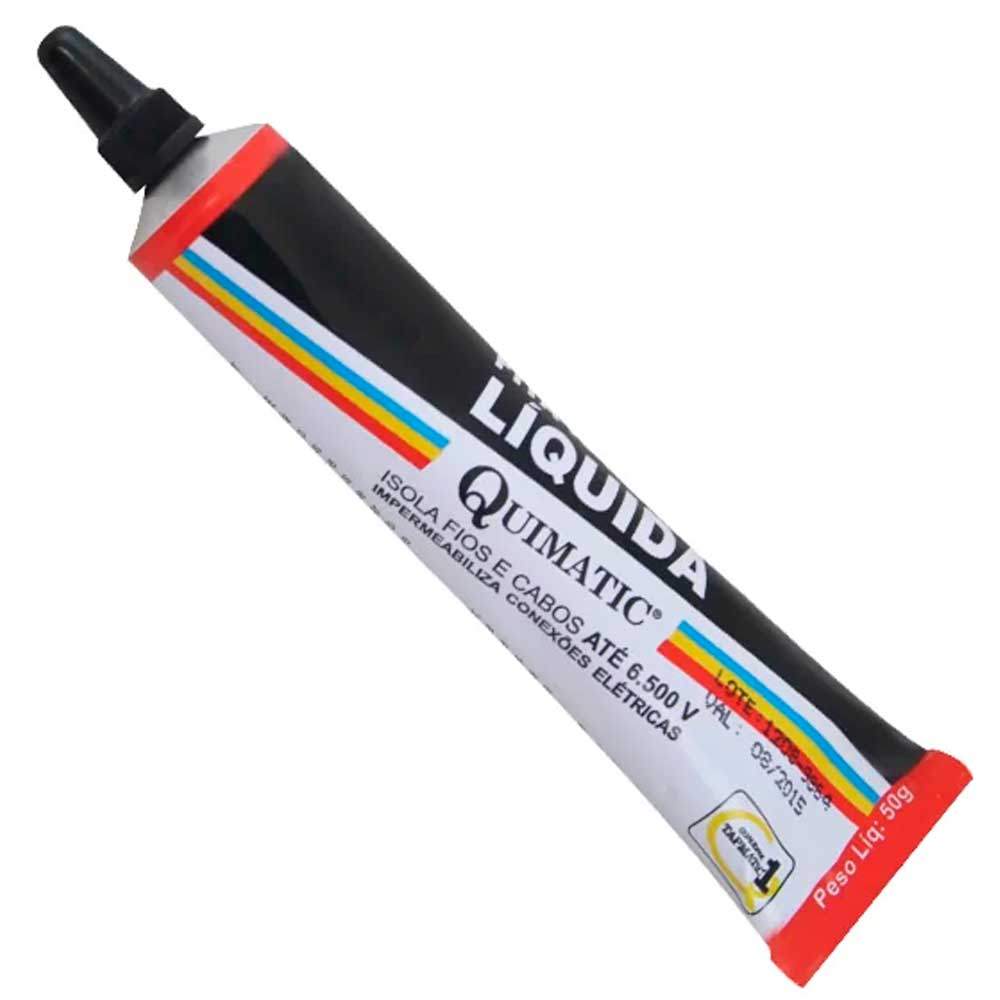 Fita Isolante Líquida Bisnaga - 50g - QUIMATIC