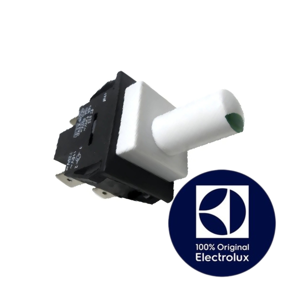 INTERRUPTOR CHAVE DA LÂMPADA BIVOLT FREEZER ELECTROLUX ORIGINAL - F210 - FE22 - FE26 - (DEMAIS MODELOS NA DESCRIÇÃO)