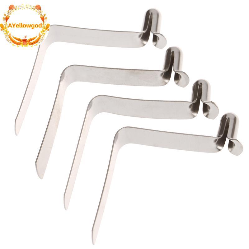 AYellowgod 10 Peças Clipes De Mola Tubo De Loing Pino Clipe Para Barraca Pólo Caiaque Paddle 6mm Board Acessórios De Aca