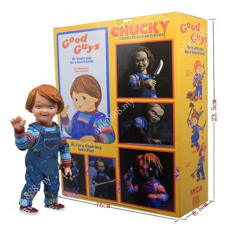 Acessório para boneca de brinquedo, modelo facial Neca, brinquedo infantil Chucky change 5OPB