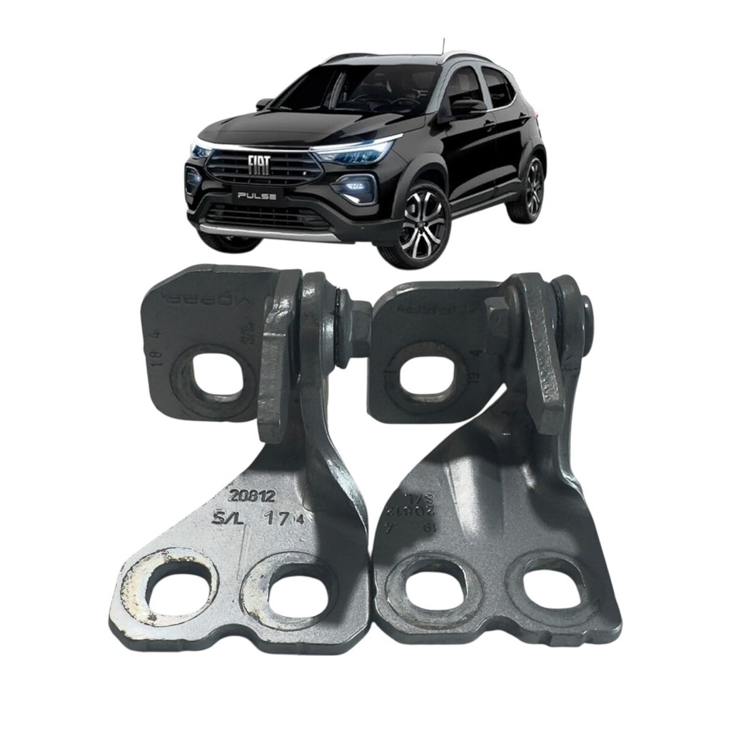 Par Dobradiça Porta Traseira Esquerda Original Fiat Pulse
