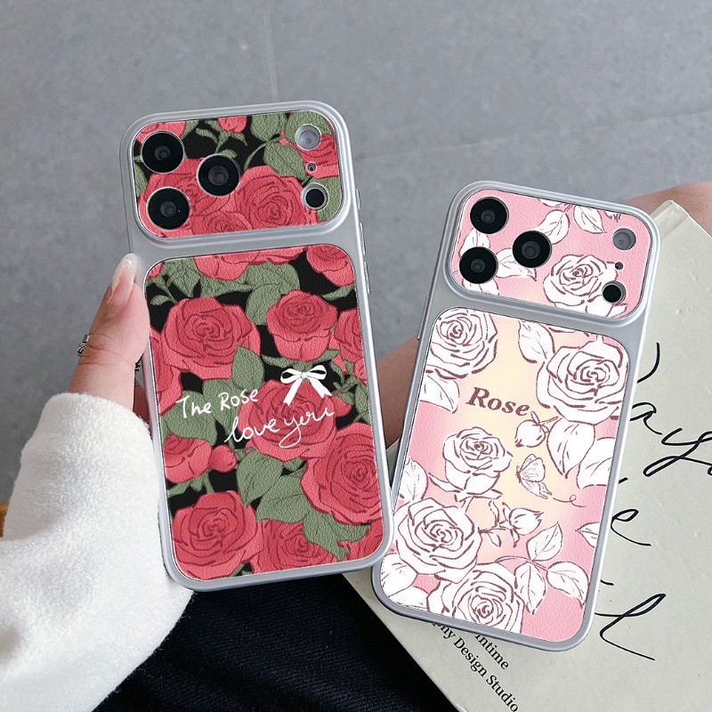 2026 Nova Capa De Couro Floral Elegante Para Samsung Galaxy A57 A56 M56 F56 A55 A54 A53 A52S A51 A50S M40S A30S A73 A72 