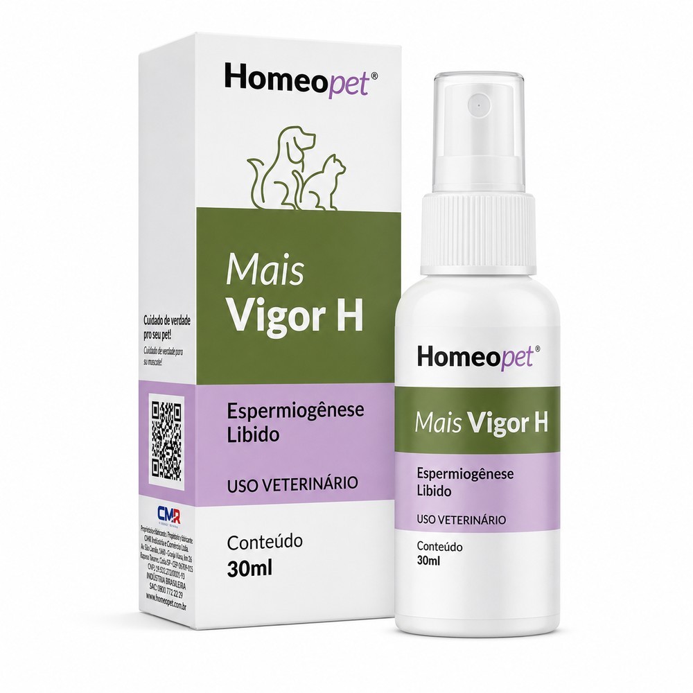 Mais Vigor H Reprodutor Canino Felino Fertilidade Natural