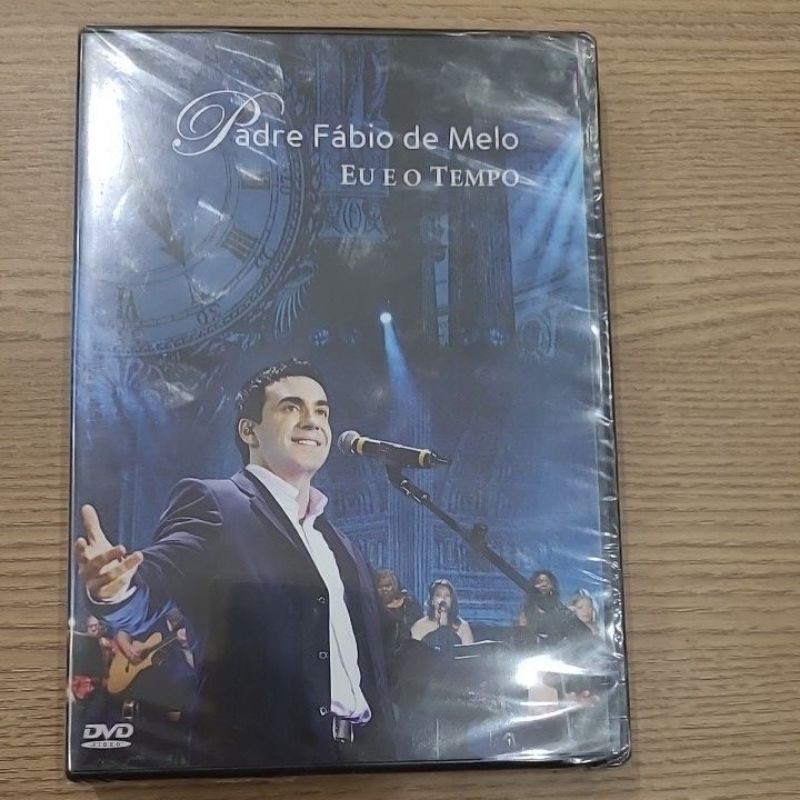 DVD Padre Fábio de Melo (Eu e  o Tempo ) Novo e lacrado .