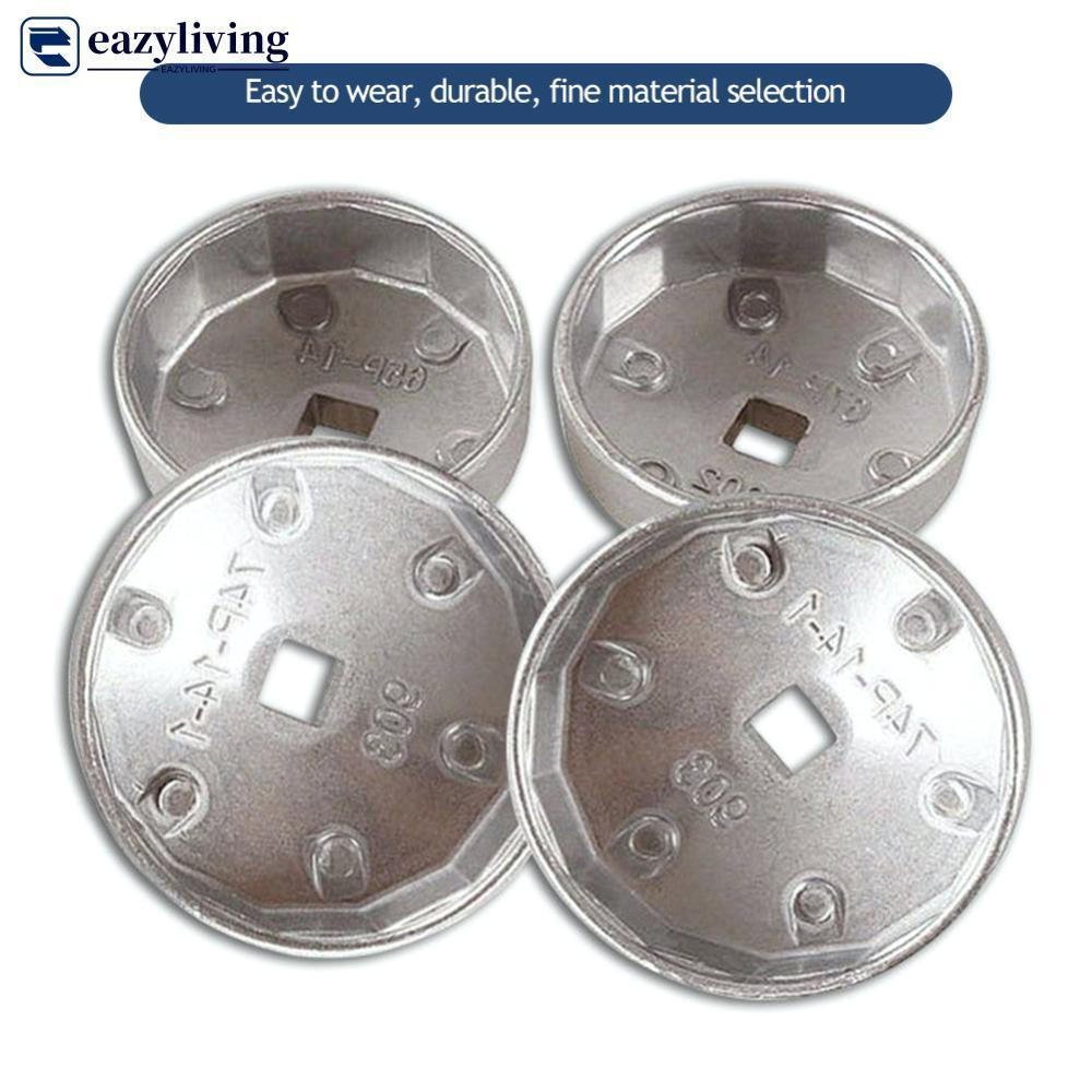 EAZYLIVING 1Pc Substituição Para Mercedes Benz 74mm 14 Flauta Chave De Filtro Óleo Alumínio Soquete Removedor Ferramenta
