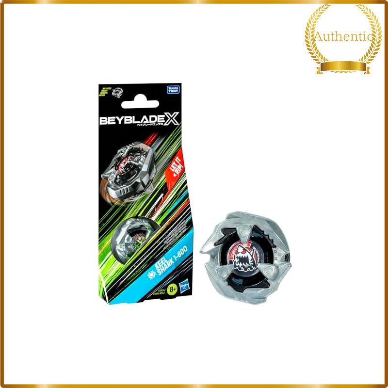 Beyblade X Kiel Shark 1-60Q Booster Pack Set with Attack Type Top; Real Takara Tomy Battle Top Game/Toy for Boys and Gir