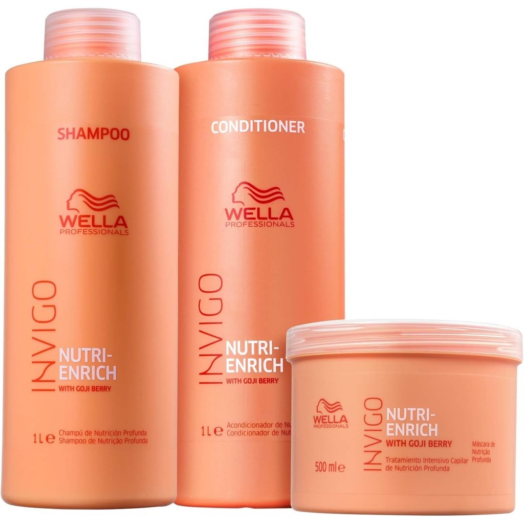 Wella - Nutri Enrich - Kit (3 Produtos) Original