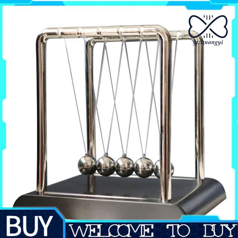 Decoração De Mesa Ornamento Brinquedo Executiva Conjunto De Brinquedos Educativos S Berço Pêndulo De Metal Para Ciência