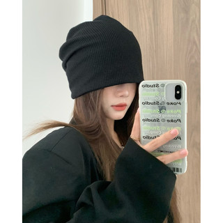 Nismoto chapéu feminino Extra grande circunferência da cabeça pulôver chapéu frio estilo japonês pilha chapéu feminino c