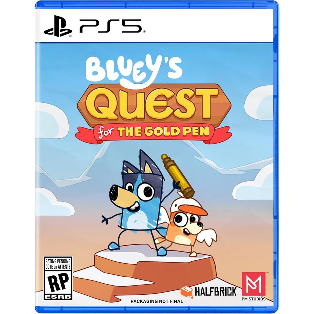 Blueys Quest for The Gold Pen PS5 Midia Fisica
