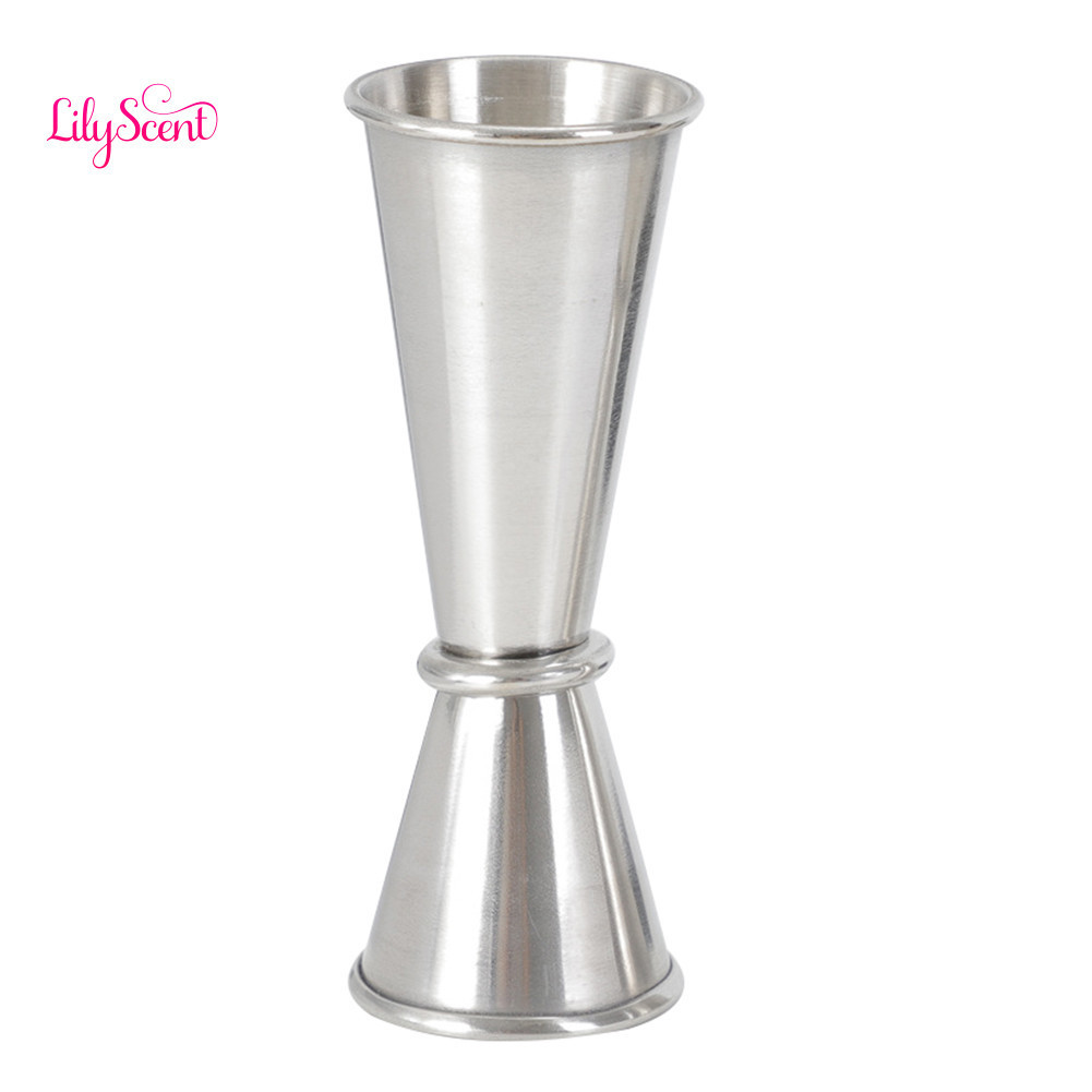 [♥ Lily] 30/60ml De Aço Inoxidável Coquetel Jigger Copo Medidor De Tiro Duplo Ferramenta De Cozinha