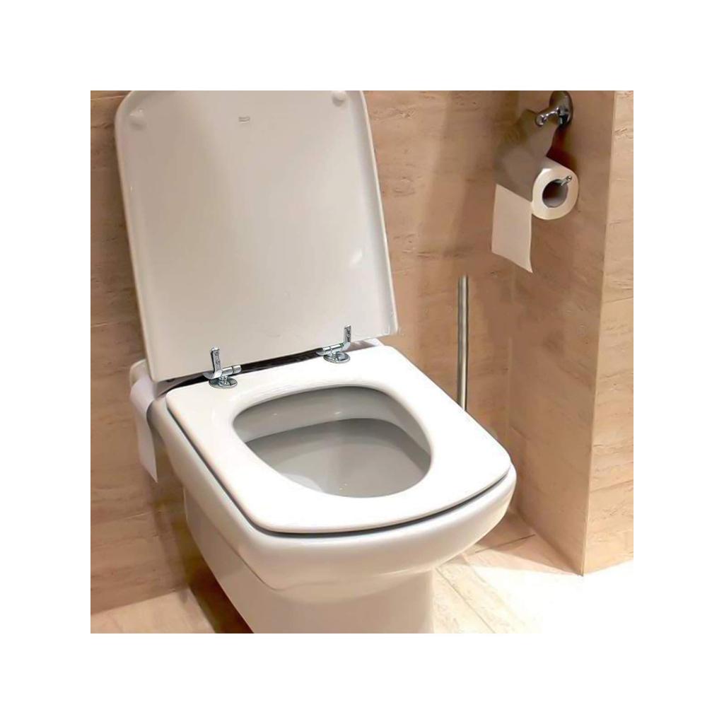 Fixação anel de parafuso do banheiro placa de cobertura do vaso sanitário dobradiça da porta do vaso sanitário dobradiça