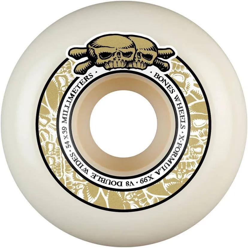 Roda Bones Wheels X-Formula XF Double Wides 54 x 39 V8 99A 4PK