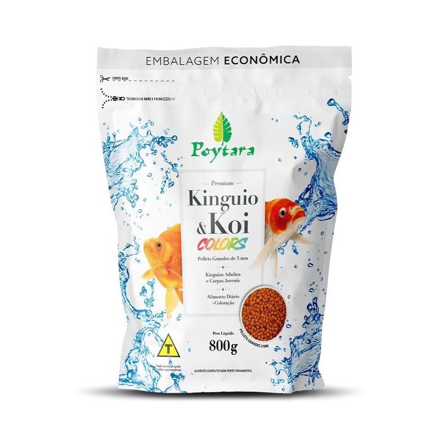 RACAO POYTARA KINGUIO & KOI COLORS 800G (BAG)