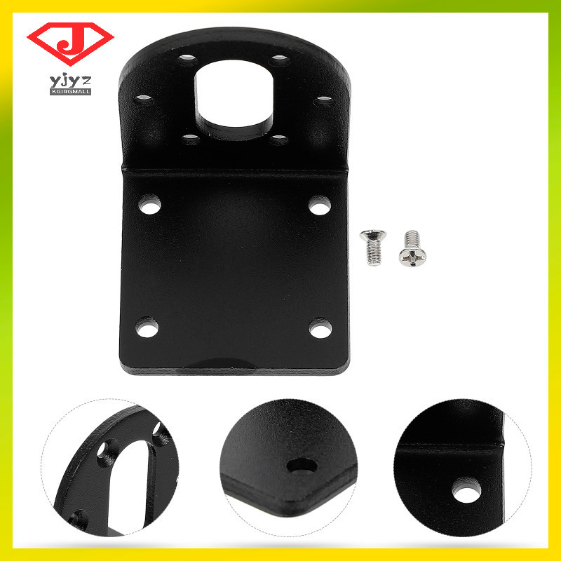 Suporte De Redução De Engrenagem De Montagem Do Motor Redutor De Braçadeira Eixo 4.50X4.30X4.00CM Preto Yujingyouzhang