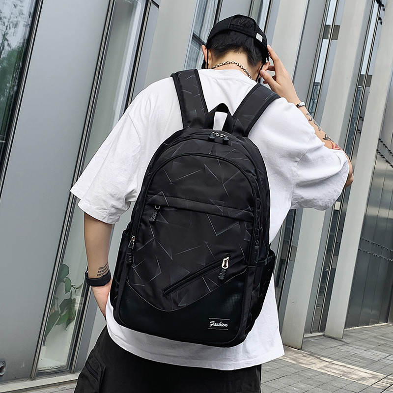 Bolsa escolar para ensino médio, adolescentes masculinos, grande capacidade, alto valor, bonito, influenciador, Hegemon 