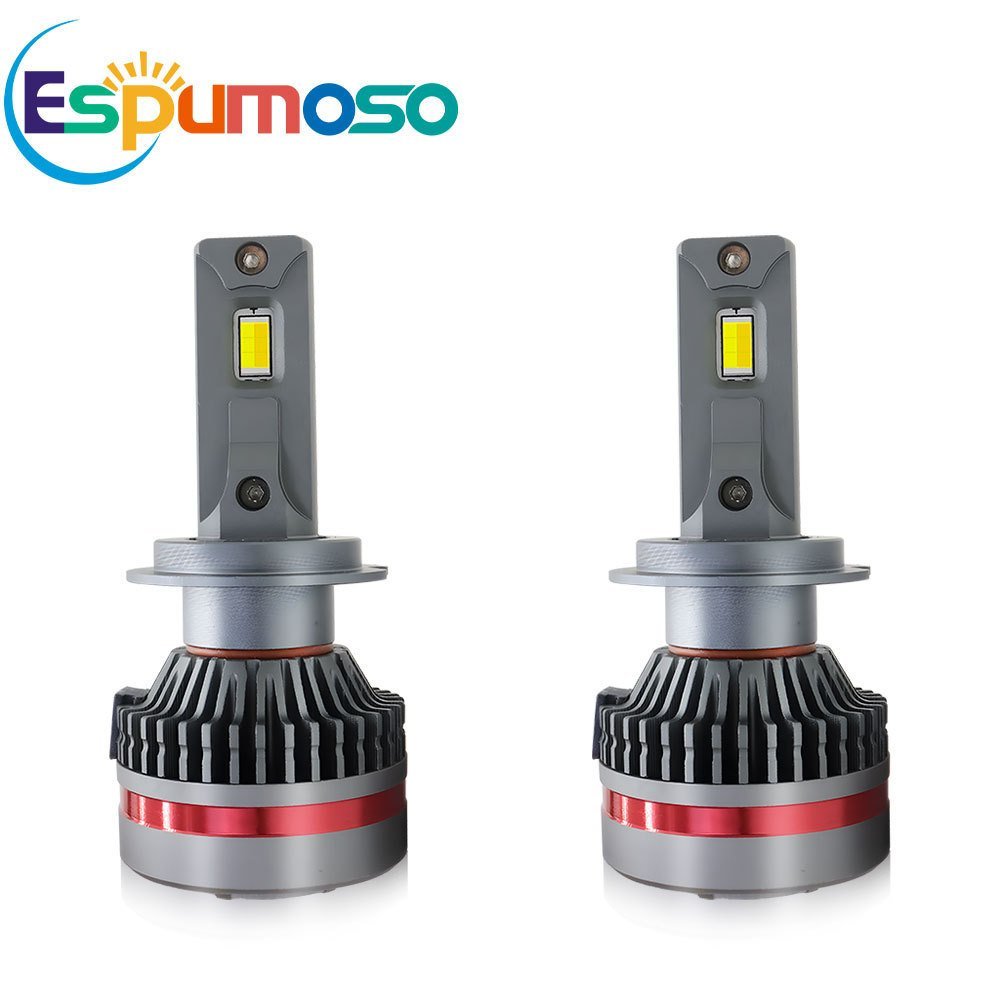Farol LED para carro h7H190059012HB3, tubo de cobre único, LED de alta potência e alto brilho, modificação de farol dian