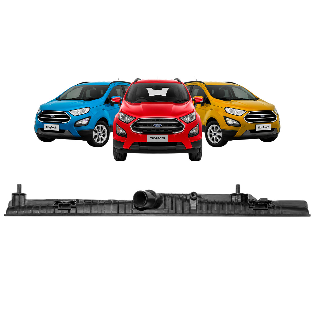 Caixa Radiador Ford Ecosport 2018 2019 Mangueira Meio