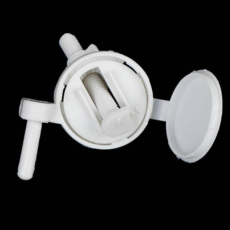 FEELI 1 Conjunto/2 Unidades De Parafusos De Plástico Para Assento De Vaso Sanitário , Ferramentas De Reparo De Dobradiça