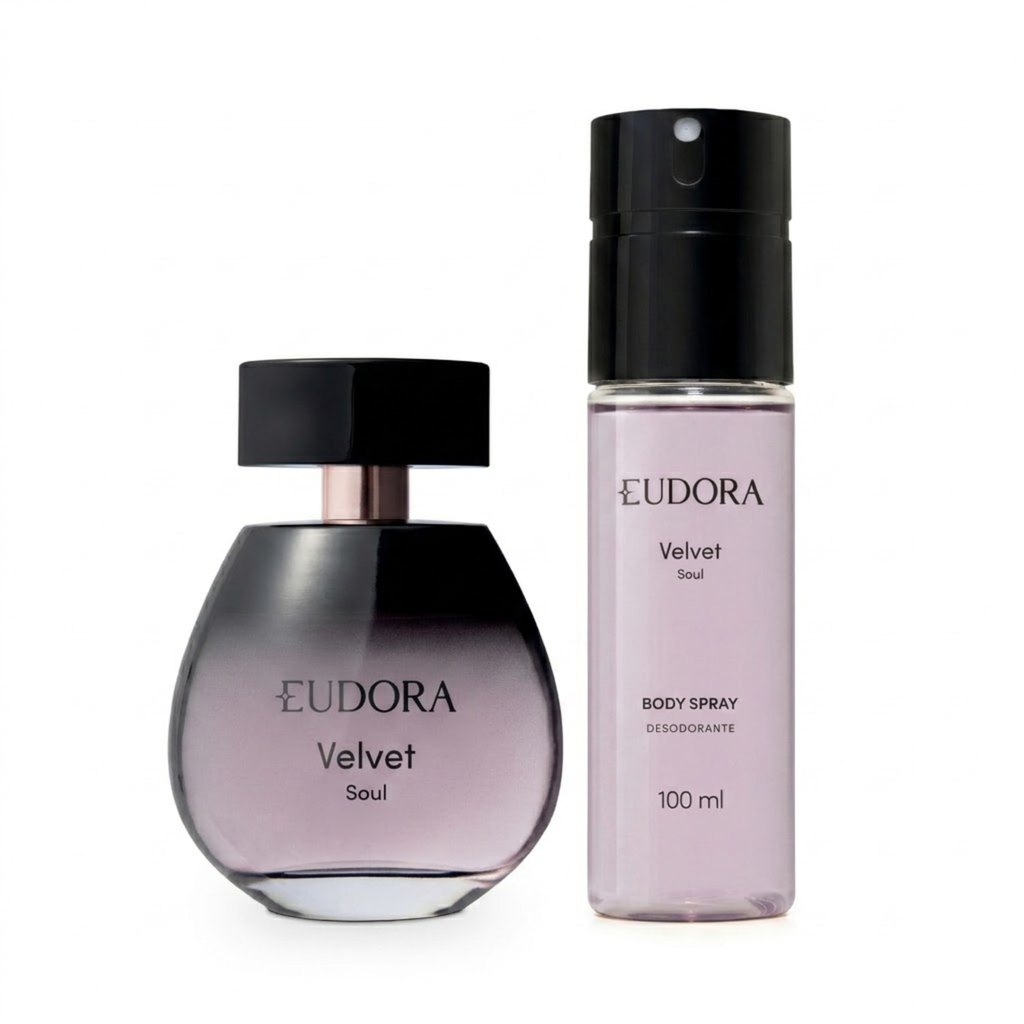 Combo Velvet Soul: Desodorante Colônia 100ml + Body Spray 100ml