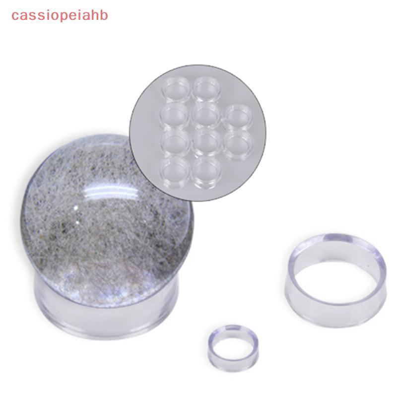 (cassiopeiahb) 10 Pcs Acrílico Transparente Display Stand Esfera Suporte Para Base De Bola De Cristal