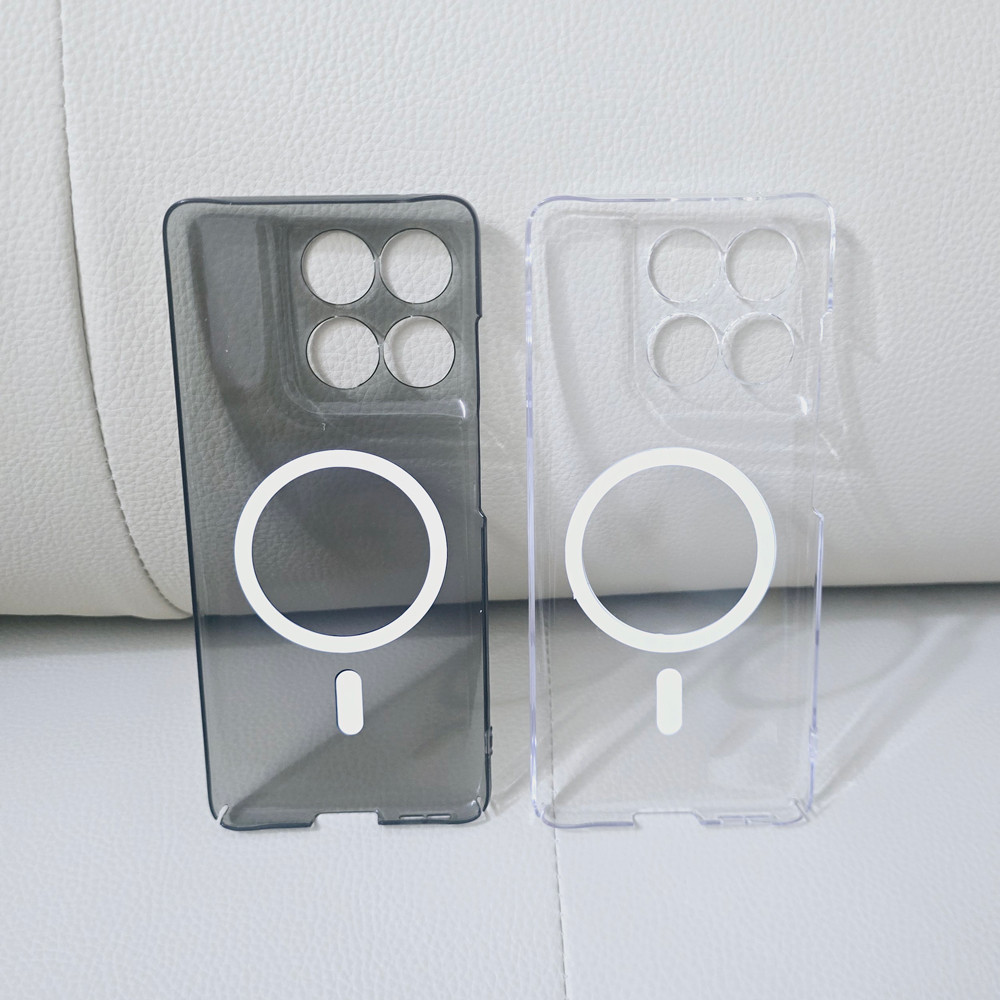Capa Magnética Transparente Endurecida Resistente A Arranhões Para Motorola Moto Edge 70 60 50 Pro Fusion G Stylus 5G 20
