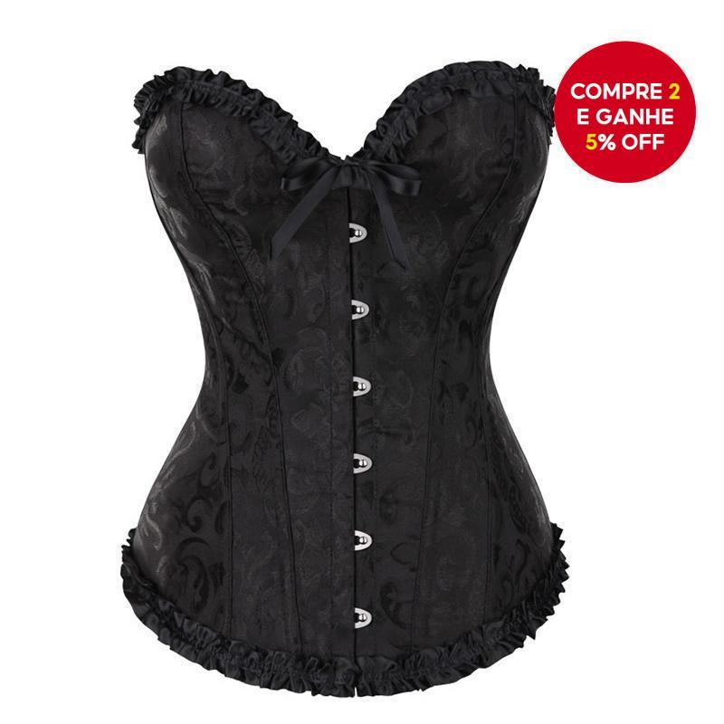 Beonlema Mulheres Sexy Laço Up Overbust Corpete Top Corsets e Bustiers Korse Corsage Korsett Tamanho Plus