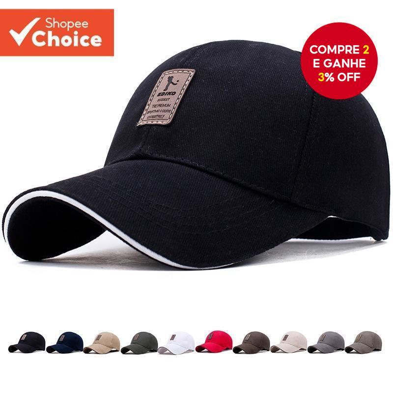 Boné De Beisebol Estilo Coreano Moda Unissex Ajustável Chapéu De Sol Para Casual Ao Ar Livre