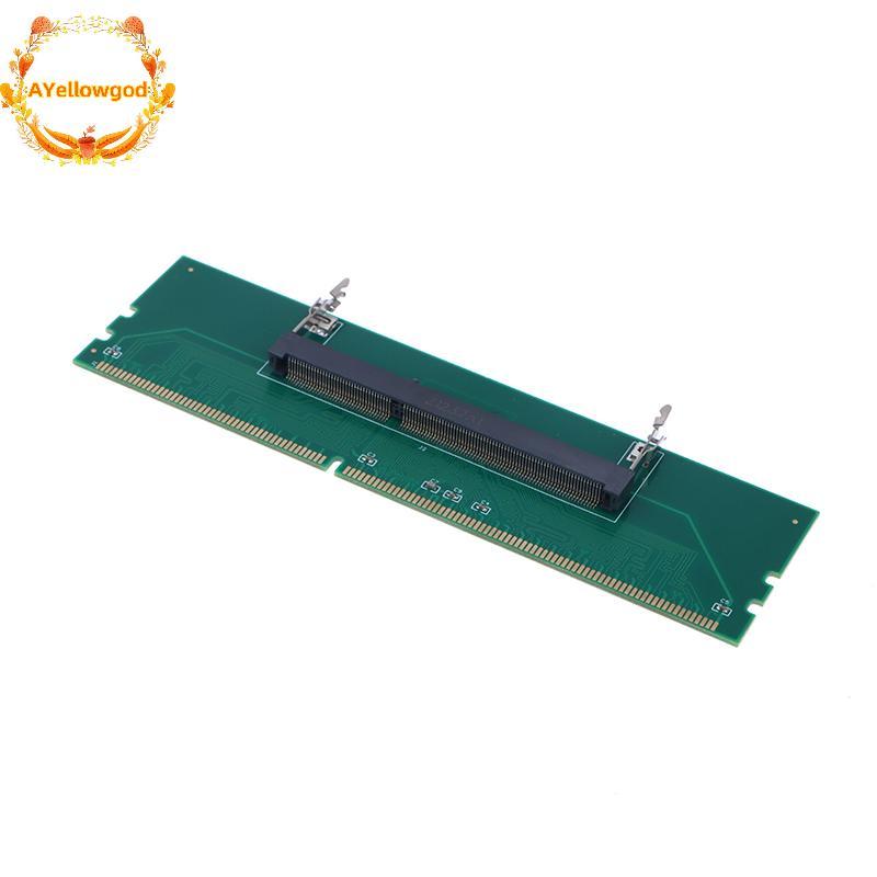 AYellowgod DDR3 DDR4 DDR5 Laptop SO-DIMM Para Desktop Adaptador De Cartão Conver