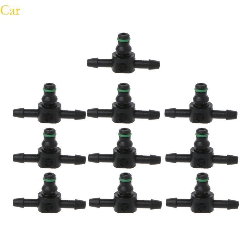 Conectores Tubo Marceneiros Tipo T Para Carro, Combustível Injetor Trilho Série 110, Refluxo Óleo