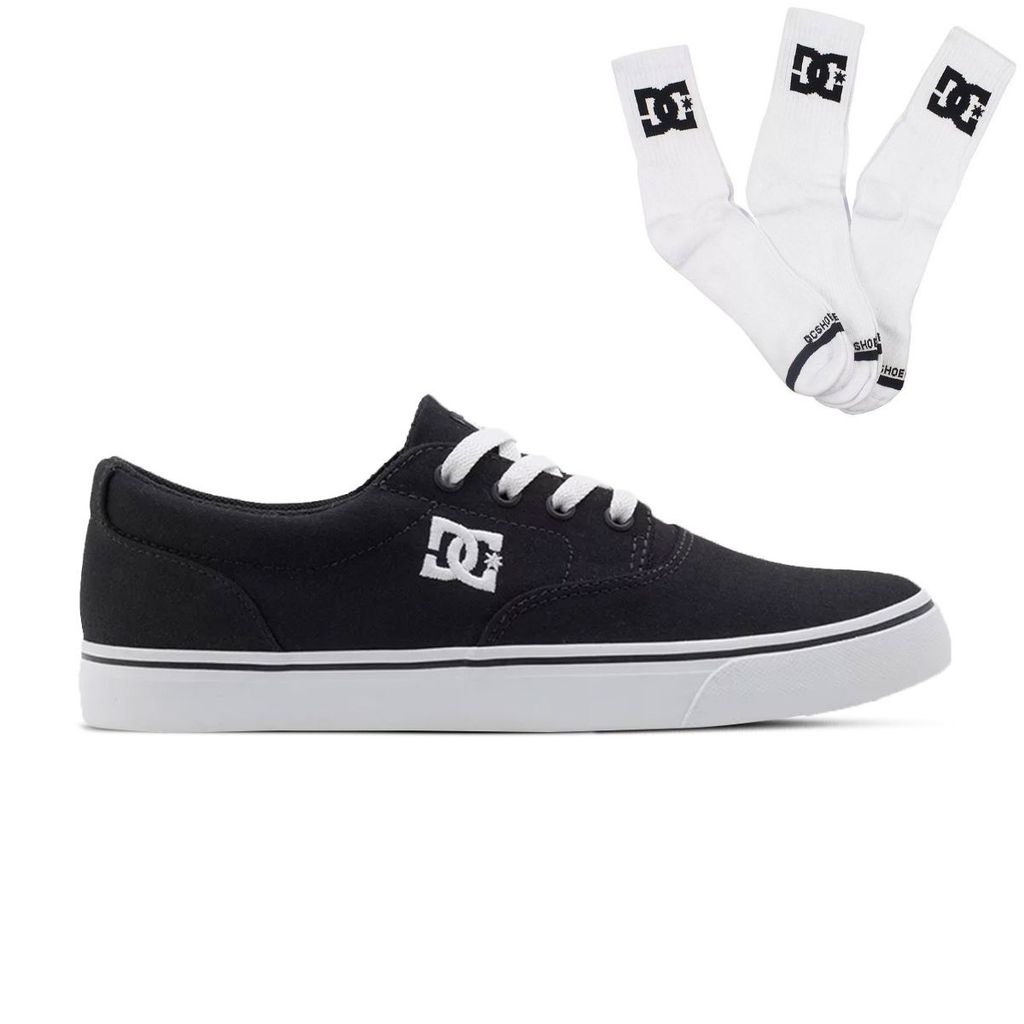 Tênis Dc Shoes New Flash 2 Tx + meia cano medio original nfe