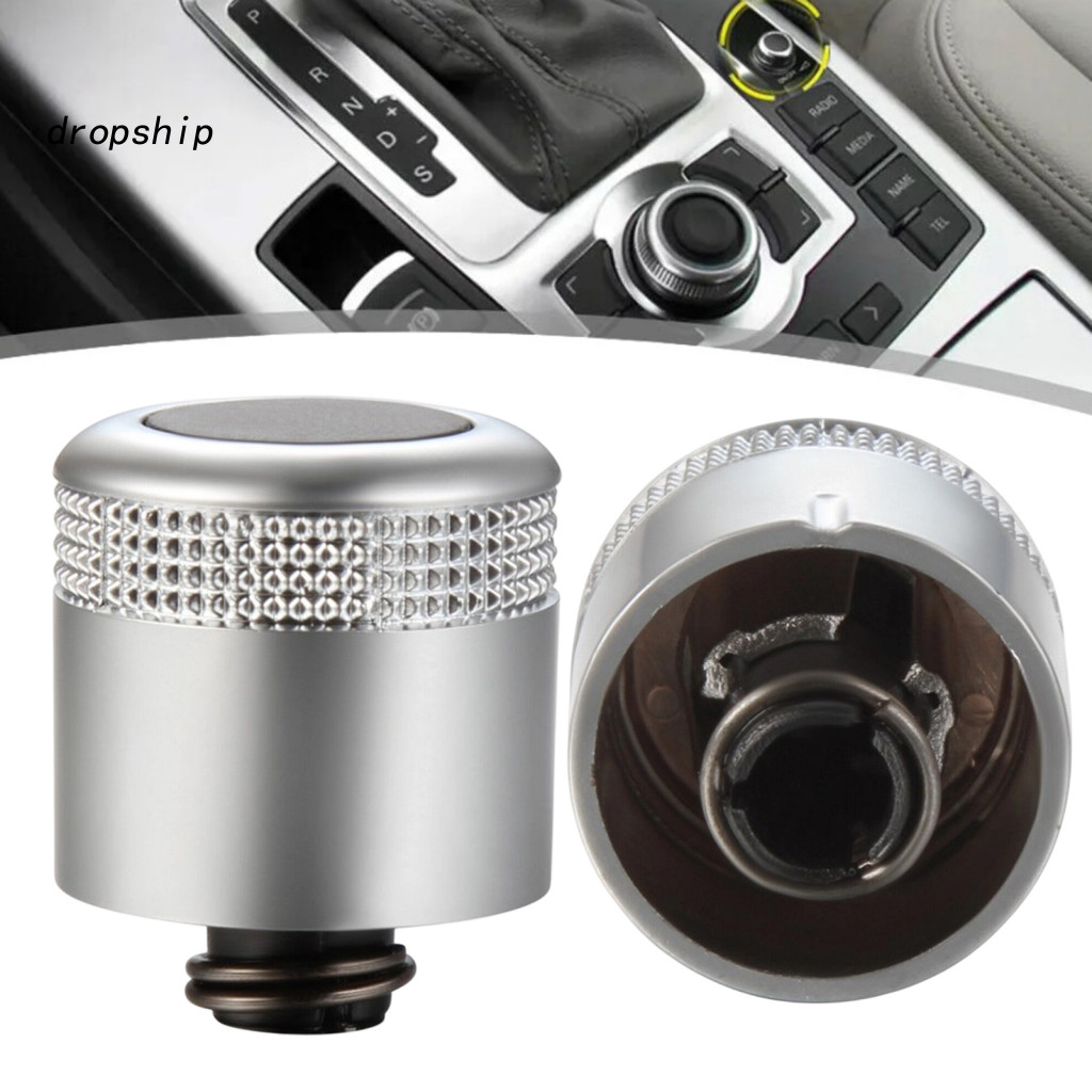 Knob Button for Audi for A8 Control Volume Replacement 4f0919070 for A6 S6 Rs6 Q7 Anti-slip Radio Switch Direct Fit Car