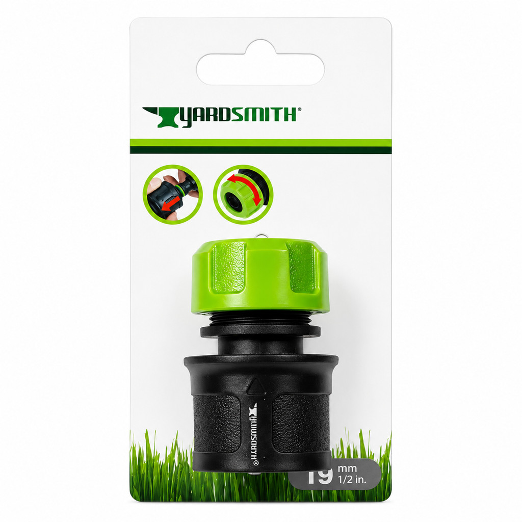 Engate Rápido Plástico para Mangueira Conexão Prática para Jardim e Irrigação