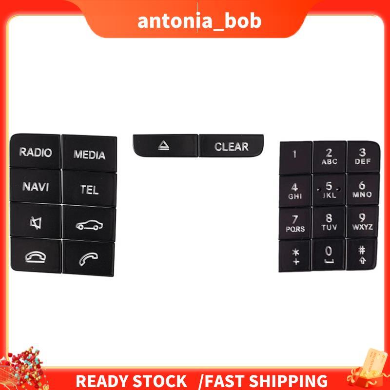 Adesivos De Botão Multimídia Do Painel De CD Console Central Carro Para W218 2014-2017 GLA X156 2013-2016