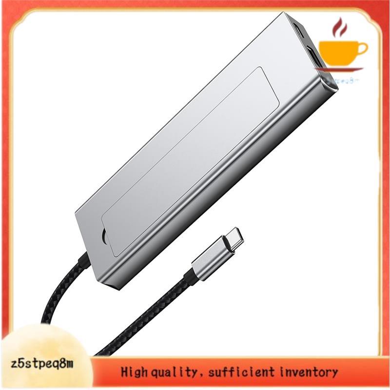 Hub USB3.2 Tipo C Para USB M . 2 NVMe SATA W/H SSD Gabinete Armazenamento Compatível Laptop Dock Station Adaptador