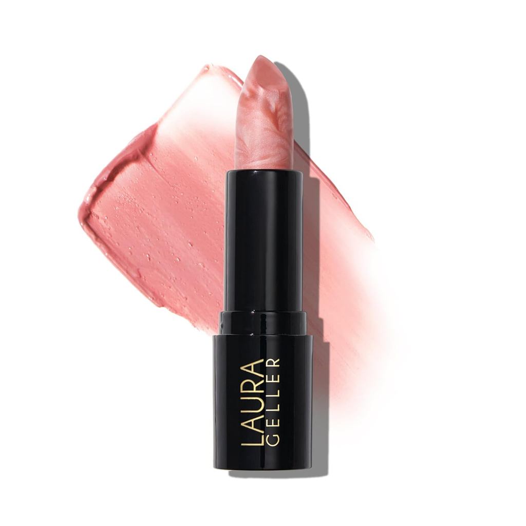 LAURA GELLER NEW YORK Batom Transparente de Mármore Italiano - Berry Vanilla - Hidratante e Leve - Com Vitamina E e Óleo