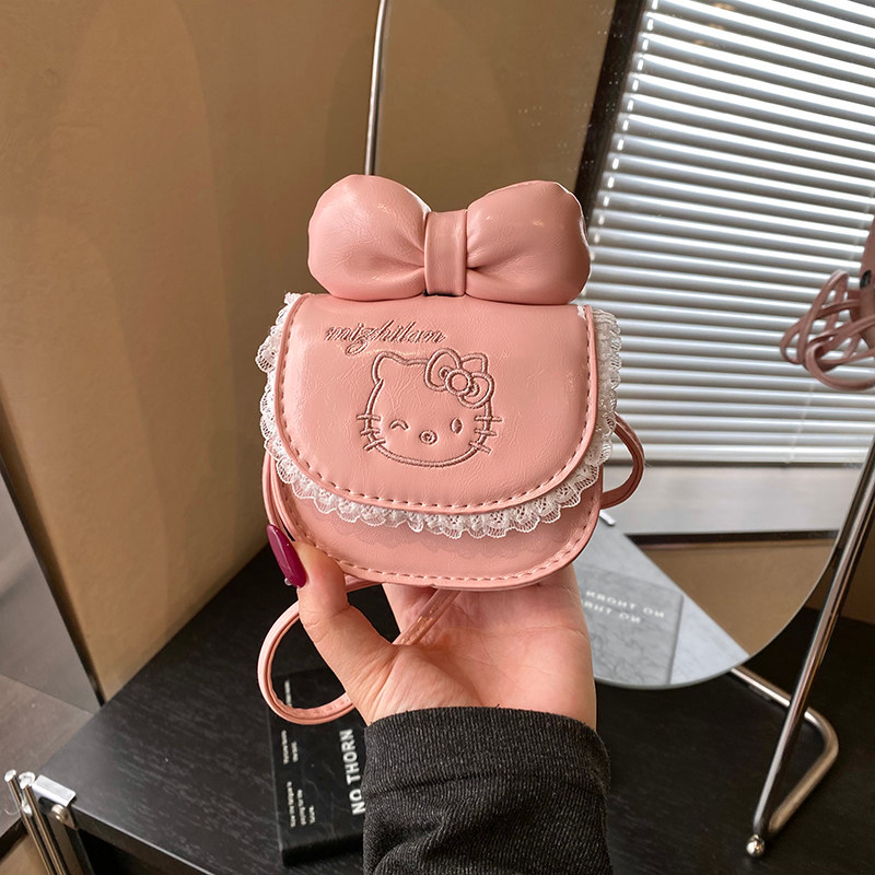 Novo estilo japonês ins estilo Bowknot moda portátil mudança saco quadrado menina bebê moda corrente saco do mens