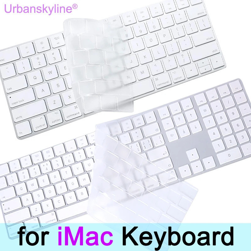 Capa De Teclado Para iMac Magic A1644 A1843 A1314 A1243 A2449 A2450 A2520 Protetora De Silicone Bluetooth G6 Apple *-& *