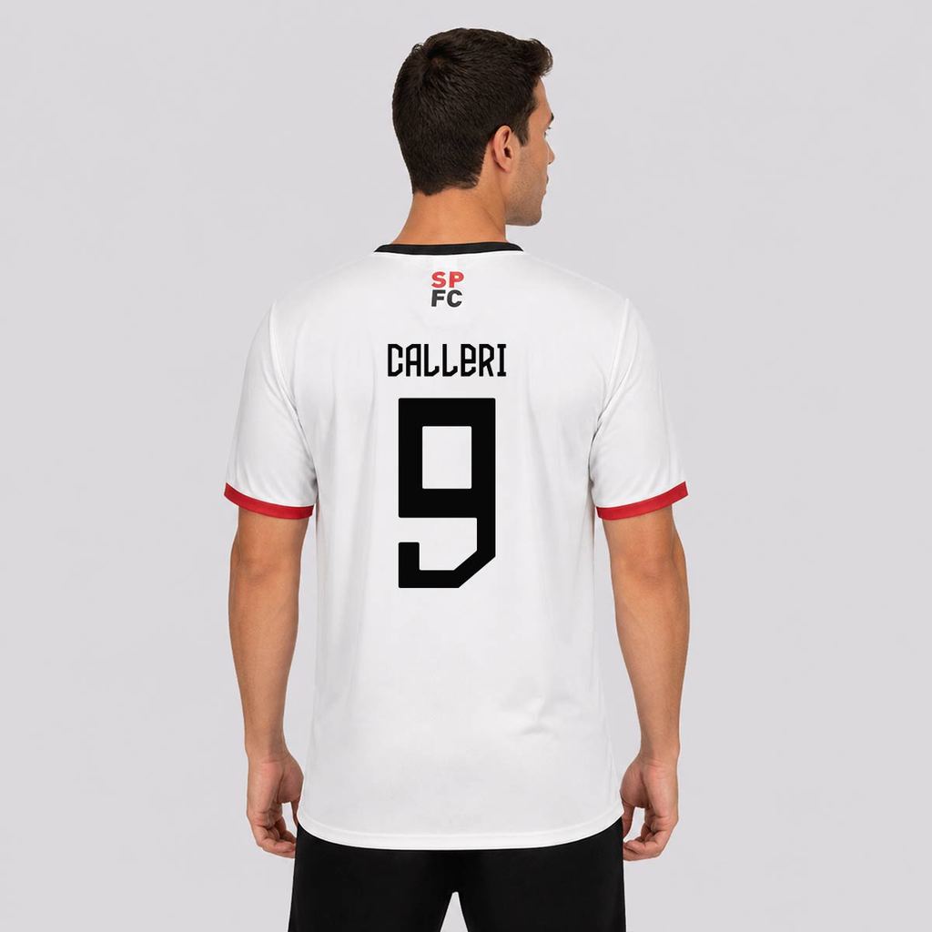 Camisa São Paulo Tela Branca 9 Calleri