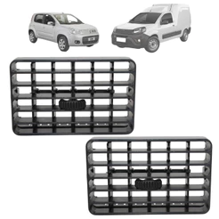 Kit 2 Difusor Grade De Ar Uno Fiorino 1994 95 96 97 até 2013 Central