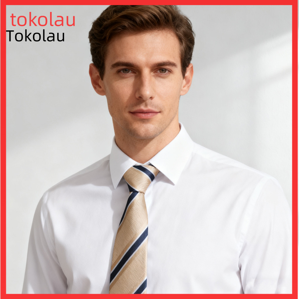 Men Silk Tie Patterned Men's Formal Suit with Arrow Design – Rich Color Pattern Perfect for Business Weddings Banquets