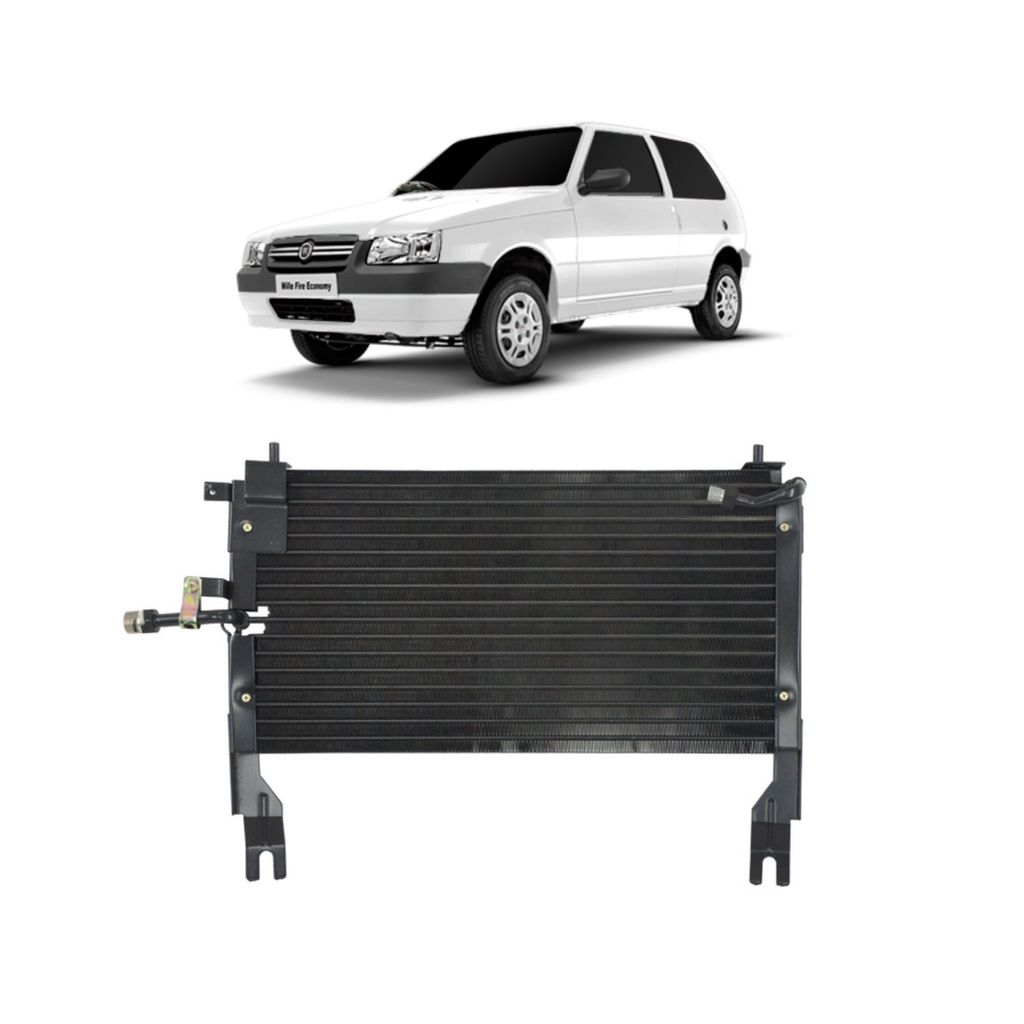 CONDENSADOR PARA FIAT UNO MILLE FIRE 2004 A 2013 ROYCE RC.650.102 CD FILIAL CAMPINAS