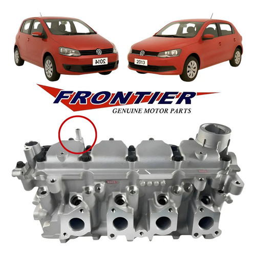 Cabeçote Volks Gol G6 Fox Voyage 1.0 8v Com Suspiro Frontier