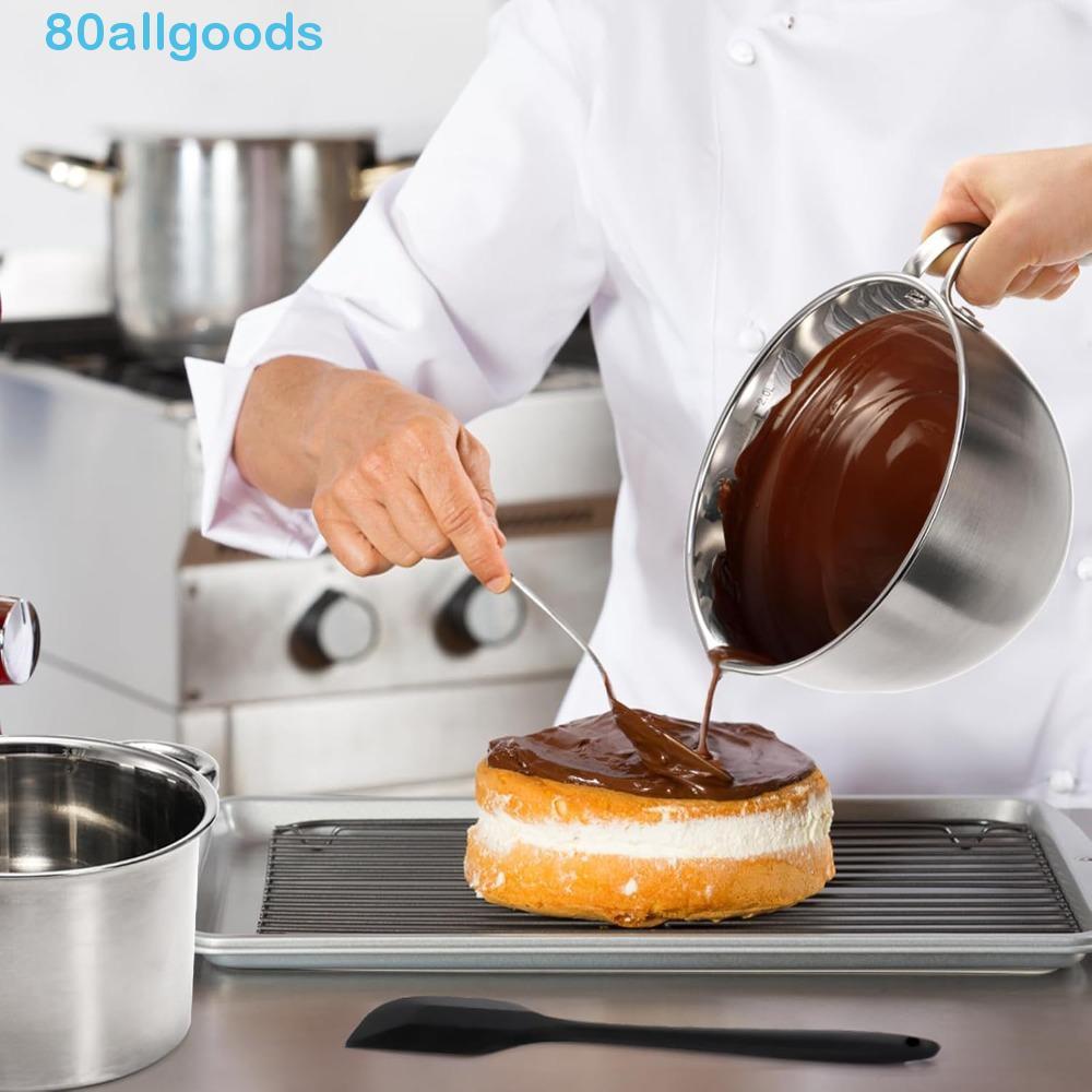 Conjunto De Pote De Derretimento De Chocolate ALLGOODS1 , Panela De Caldeira Dupla De Aço Inoxidável 304 Resistente Ao C