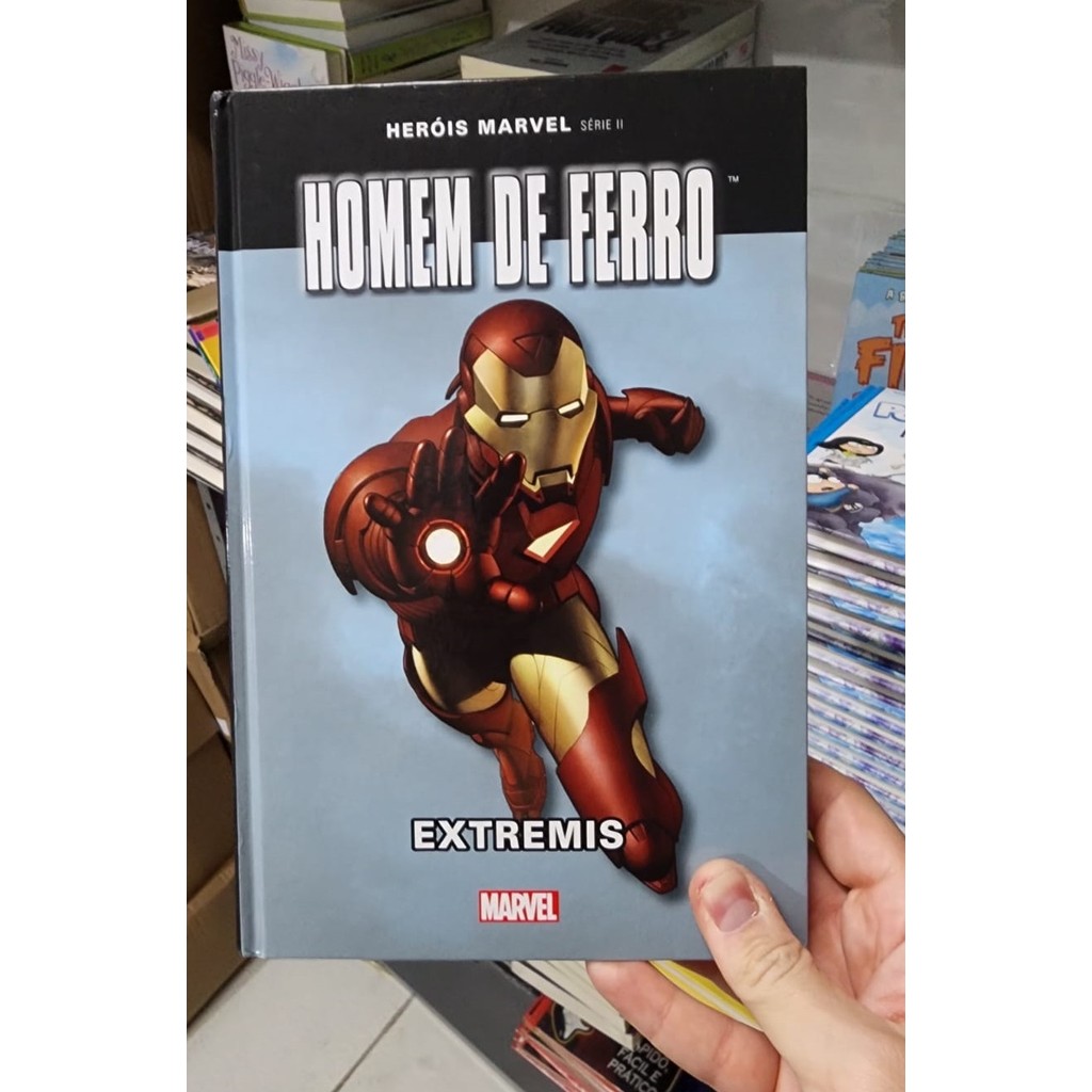 HQ Homem de Ferro - Extremis - Capa Dura